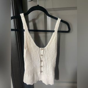 Abercrombie and Fitch Ribbed Sweater Tank